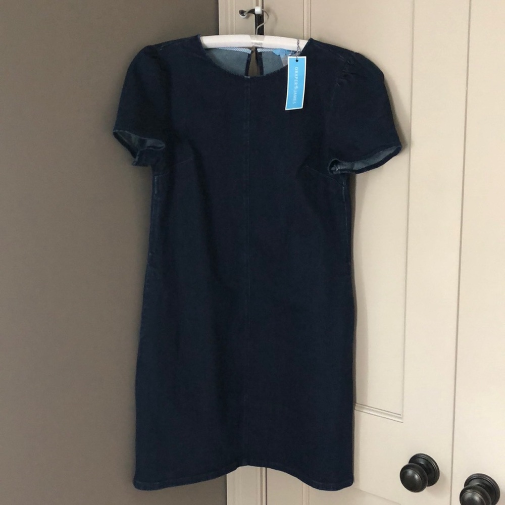 NWT Draper James Denim Shift Dress